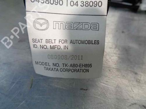 Rear left seatbelt MAZDA 3 (BL) 2.0 MZR (BLEFW) | BP7446139I29 