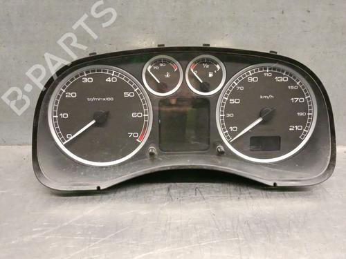 Used Instrument cluster PEUGEOT 307 (3A/C) 1.6 16V (109 hp) 30396508