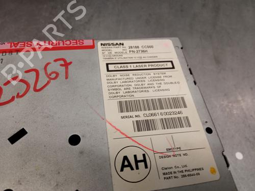 Radio NISSAN MURANO I (Z50) 3.5 4x4 | BP27989858E6 