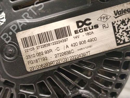 Alternator RENAULT EXPRESS Box Body/MPV 1.5 Blue dCi 95 (F6AB) | BP39514794M7 - Image 6