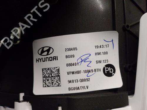 Instrument cluster HYUNDAI BAYON (BC3) 1.2 MPI | BP31905180C47