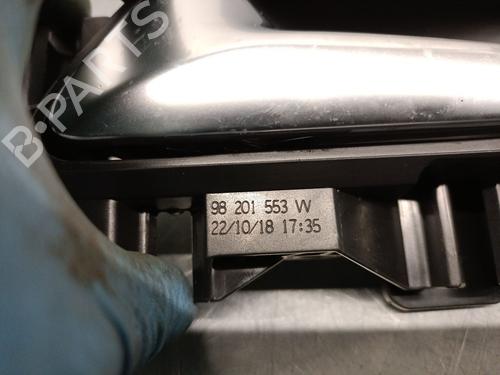 Rear left interior door handle PEUGEOT 3008 II SUV (MC_, MR_, MJ_, M4_) 1.5 BlueHDi 130 | BP24364506I15 