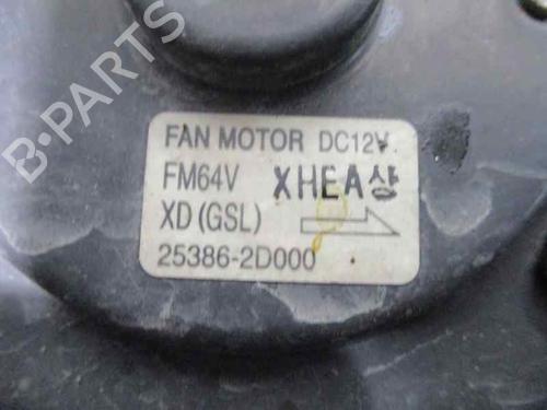Radiator fan HYUNDAI ELANTRA III Saloon (XD) 1.6 | BP2102753M35 