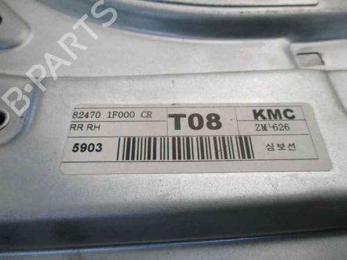Rear right window mechanism KIA SPORTAGE II (JE_, KM_)  | BP2435027C25 