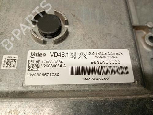 Engine control unit (ECU) PEUGEOT 2008 I (CU_) 1.2 THP 110 / PureTech 110 | BP29008742M57 