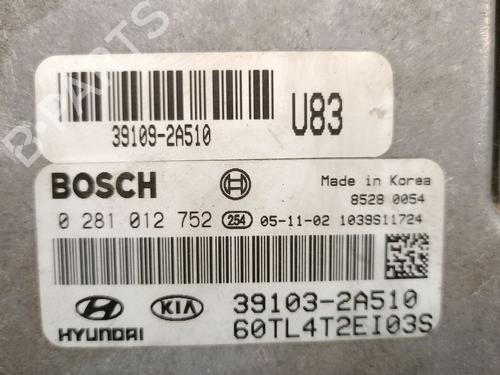 Engine control unit (ECU) HYUNDAI GETZ (TB) 1.5 CRDi | BP29827412M57 