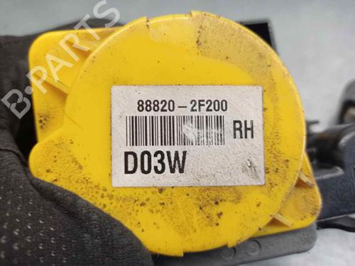 Front right seatbelt KIA CERATO I Saloon (LD) 2.0 CRDi | BP10484163I25 