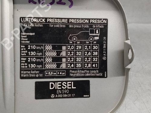 Fuel flap MERCEDES-BENZ E-CLASS (W211) E 320 CDI (211.026) | BP17957973C131 