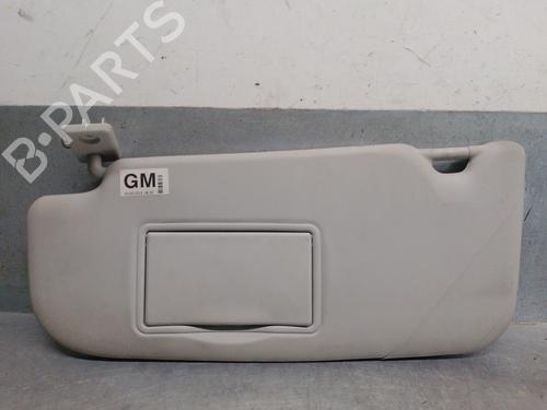 Venstre solskjerm NISSAN QASHQAI I (J10, NJ10) 1.6 (117 hp) 31169341