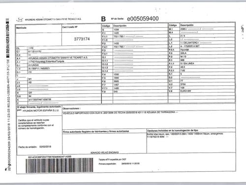 Right sun visor HYUNDAI i10 II (BA, IA)  | BP30485821I2 