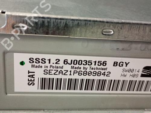 Radio SEAT IBIZA IV ST (6J8, 6P8) 1.2 TSI | BP27639881E6