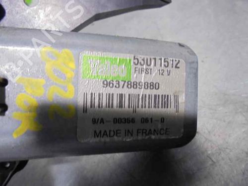 Rear wiper motor CITROËN SAXO (S0, S1) 1.1 X, SX | BP2074817M102 