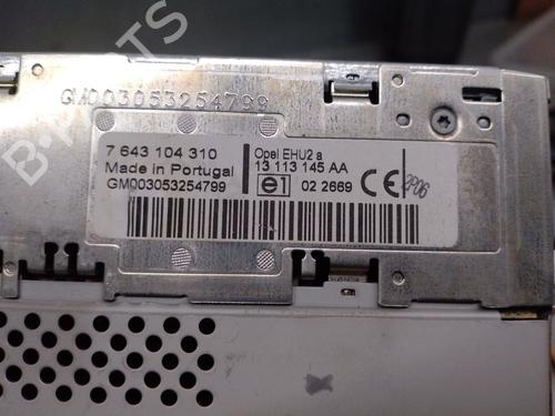 Radio OPEL CORSA C (X01) 1.3 CDTI (F08, F68) | BP31097117E6