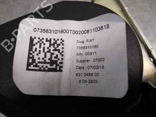Rear left seatbelt FIAT TIPO Saloon (356_, 357_) 1.4 LPG (356SXF1B) | BP11929356I29 