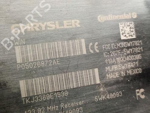 Ignition barrel CHRYSLER GRAND VOYAGER V (RT) 2.8 CRD | BP33795488M48  - Image 5