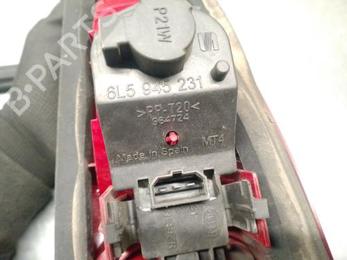 Left tailgate light SEAT LEON (1P1) 2.0 TDI 16V | BP31292549C79
