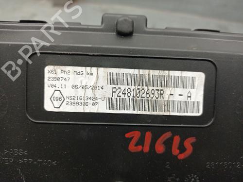 Instrument cluster RENAULT KANGOO / GRAND KANGOO II (KW0/1_) 1.5 dCi 110 (KW06, KW12) | BP22723729C47 