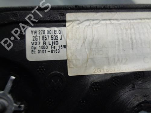 Right mirror VW POLO VI (AW1, BZ1, AE1) 1.6 TDI | BP12990809C27