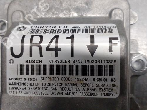 Airbag styreenhed CHRYSLER SEBRING (JR) 2.0 | BP29807062M53 