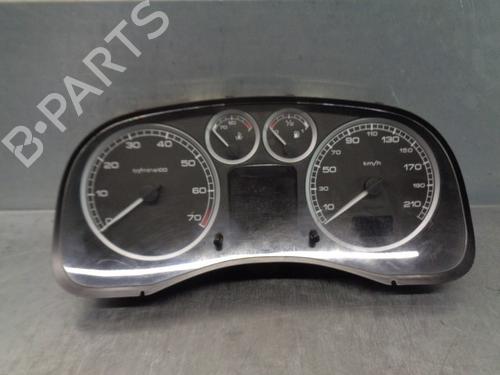 Used Instrument cluster PEUGEOT 307 (3A/C) 1.6 16V (109 hp) 12595723