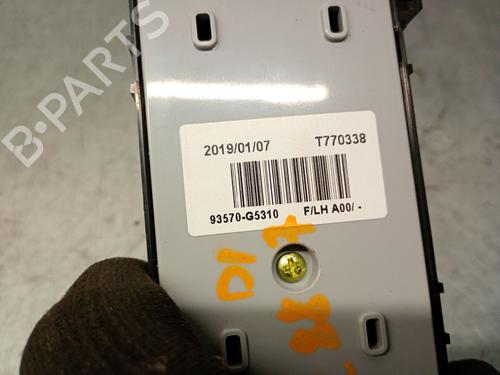 Left front window switch KIA NIRO I (DE) 1.6 GDI Hybrid | BP26556442I27 - Image 4