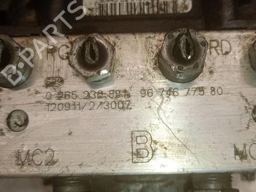 ABS pump PEUGEOT 3008 I MPV (0U_) 1.6 HDi | BP22738599M43 