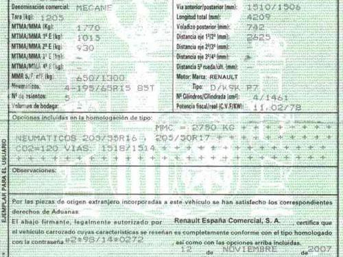 AC pipe RENAULT MEGANE II (BM0/1_, CM0/1_) 1.5 dCi (BM1E, CM1E) | BP20512500M126 