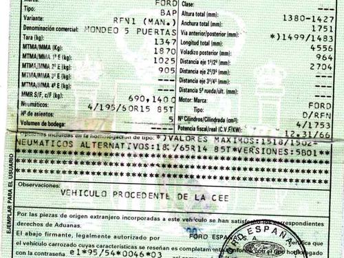 Egr FORD MONDEO II (BAP)  | BP3503429M69 