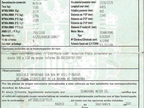 Hattehylle SSANGYONG ACTYON I 2.0 Xdi | BP36570448C85 - Image 5