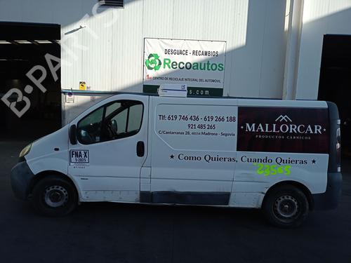 Used Parts OPEL VIVARO A Van (X83) 1.9 DTI (F7) (101 hp) 4182405