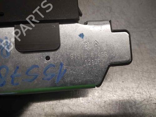 Tailgate lock PEUGEOT 3008 I MPV (0U_) 1.6 HDi | BP10103171C101 