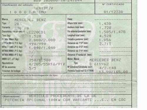 Højre bremsekaliber foran MERCEDES-BENZ C-CLASS (W203)  | BP11613478M104 
