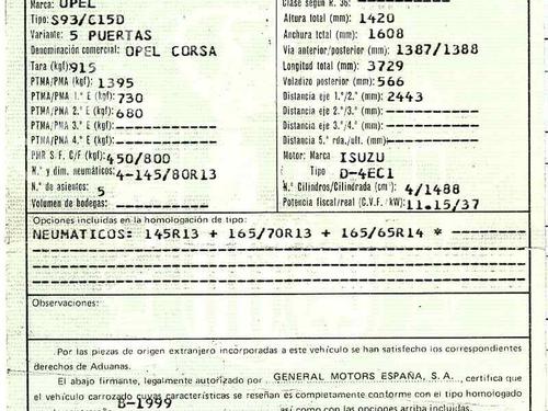 Gearbox OPEL CORSA B (S93) 1.4 i (F08, F68, M68) | BP2119692M3 