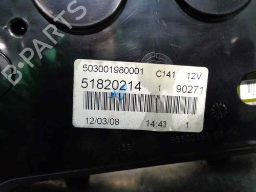 Instrument cluster FIAT BRAVO II (198_) 1.6 D Multijet (198AXH1B) | BP5024797C47