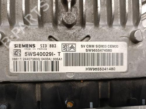 Engine control unit (ECU) PEUGEOT 307 SW (3H) 2.0 HDi 135 | BP30960427M57