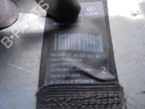 Rear right seatbelt PEUGEOT 3008 I MPV (0U_) 1.6 VTi | BP7444472I28 