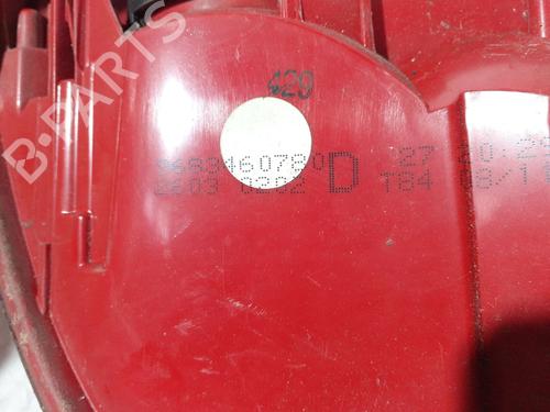 Right taillight PEUGEOT 3008 I MPV (0U_) 2.0 HDi | BP23039523C35 
