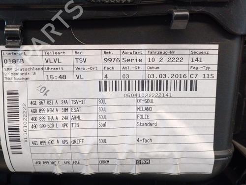 Front left panel AUDI A6 Allroad C7 (4GH, 4GJ) 3.0 TDI quattro | BP26576906C58 