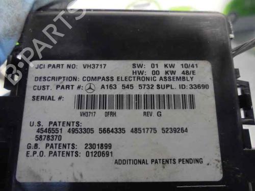 Electronic module MERCEDES-BENZ M-CLASS (W163) ML 400 CDI (163.128) | BP2075556M83 