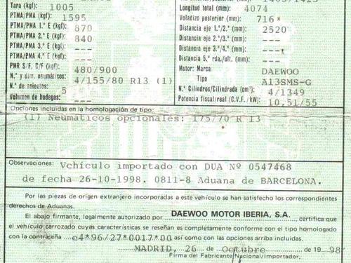Motorhjelm DAEWOO LANOS (KLAT) 1.3 | BP39538239C1 - Image 6