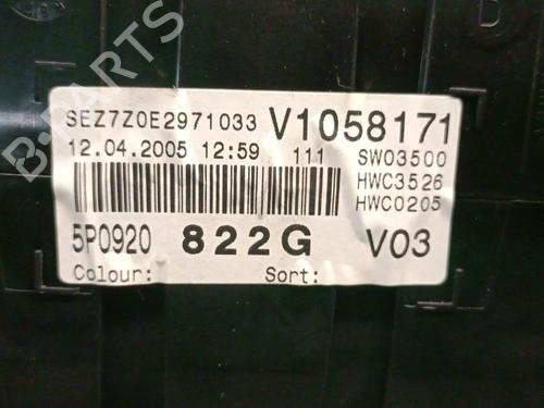Instrument cluster SEAT TOLEDO III (5P2) 1.9 TDI | BP26605584C47 