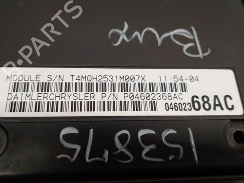 Fuse box CHRYSLER SEBRING (JR) 2.0 | BP29807053E1 