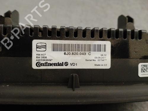 Climate control SEAT IBIZA IV (6J5, 6P1)  | BP16424251I5 
