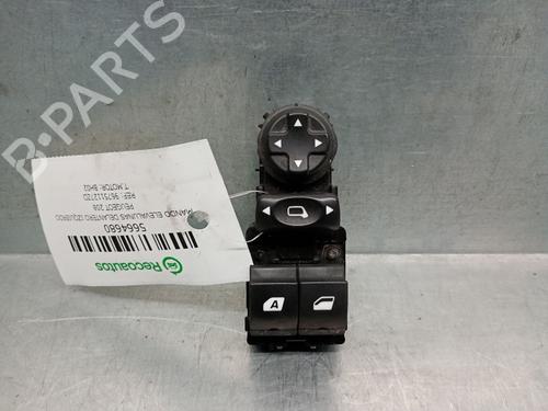 Used Left front window switch PEUGEOT 208 I (CA_, CC_) 1.6 BlueHDi 100 (100 hp) 29268477
