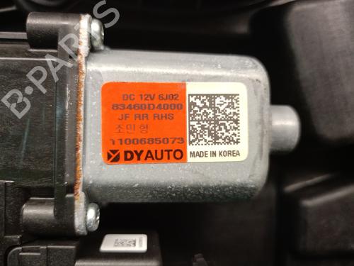 Rear right window mechanism KIA OPTIMA (JF) 1.7 CRDi | BP31850084C25