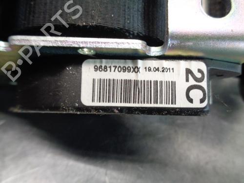 Rear center seatbelt CITROËN C3 Picasso (SH_) 1.6 HDI 90 | BP9125870I27 