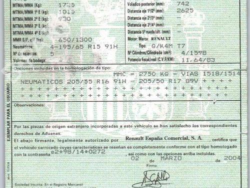 Right taillight RENAULT MEGANE II (BM0/1_, CM0/1_) 1.6 16V | BP31757036C35 