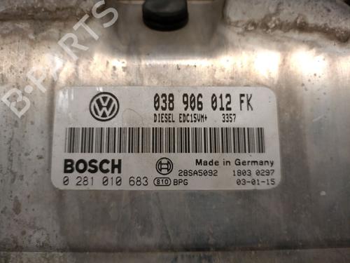 Engine control unit (ECU) SEAT TOLEDO II (1M2) 1.9 TDI | BP32844947M57  - Image 5