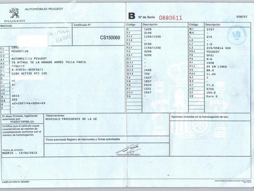 Warning switch PEUGEOT 5008 (0U_, 0E_) 1.6 16V | BP27548016I22 - Image 6