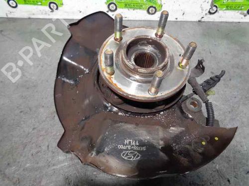 Used Left front steering knuckle HYUNDAI SANTA FÉ II (CM) 2.2 CRDi GLS 4x4 (150 hp) 4566464